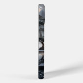Zen Modern: Where Mist Meets Minimalism Case-Mate iPhone Case (Achterkant / Rechts)