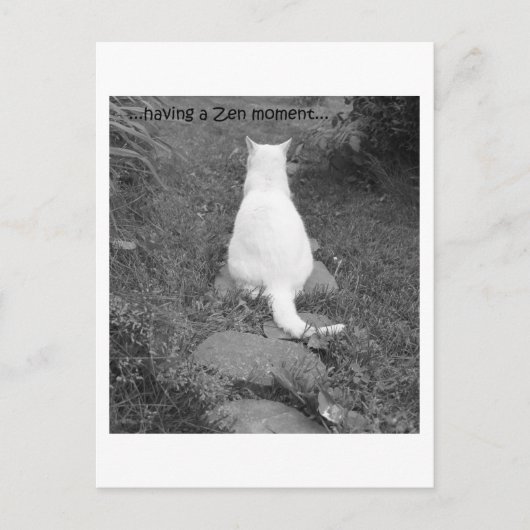 Zen moment briefkaart (Voorkant)