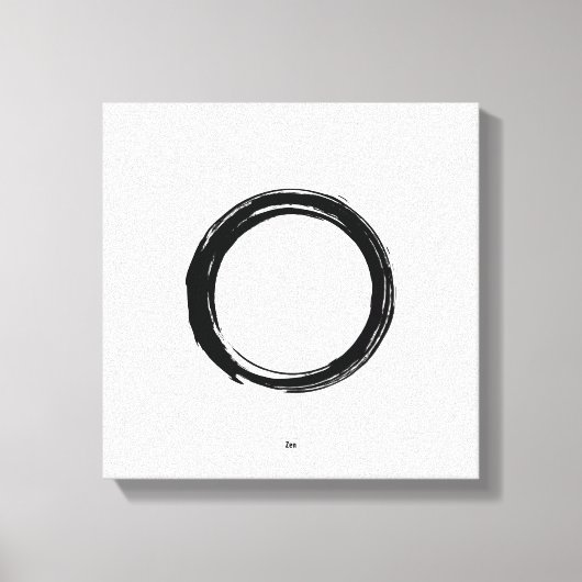 Zen Moment No.4 Canvas Afdruk (Voorkant)