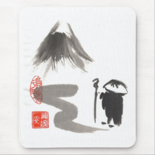 Zen Monk op reis Muismat