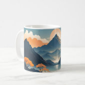 Zen Mountain Sunrise Mug (Devant gauche)