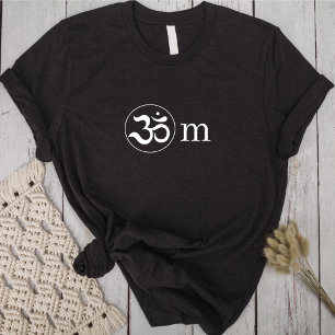 Zen Om Minimalist Zwart T-shirt