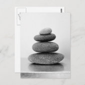 Zen Pebbles Briefkaart (Voorkant / Achterkant)