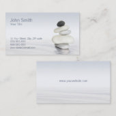 Zen Pebbles Feng Shui Visitekaartje (Voorkant / Achterkant)