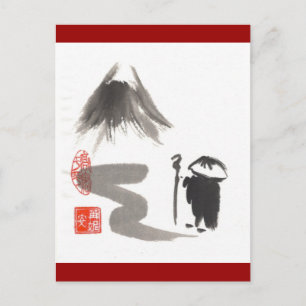 Zen Pilgrim Postcard Briefkaart