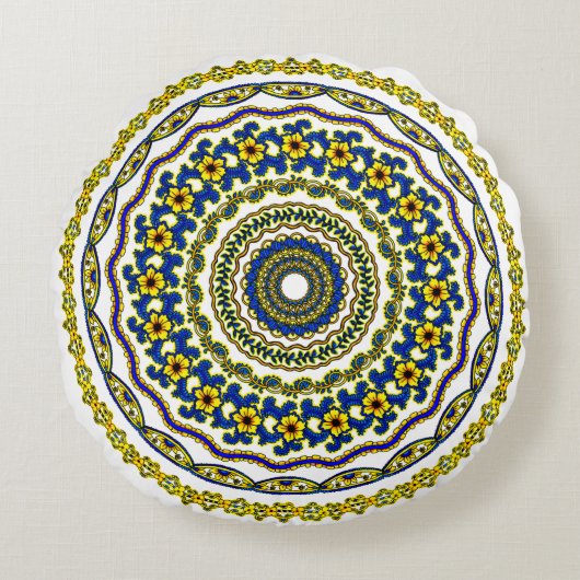 zen pillow,cushion for meditation rond kussen (Voorkant)