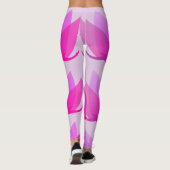 Zen Pink Lotus Leggings (Achterkant)