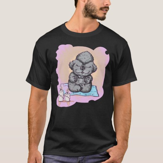 Zen Poodle T-shirt (Voorkant)