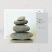Zen Proverb Briefkaart (Voorkant / Achterkant)