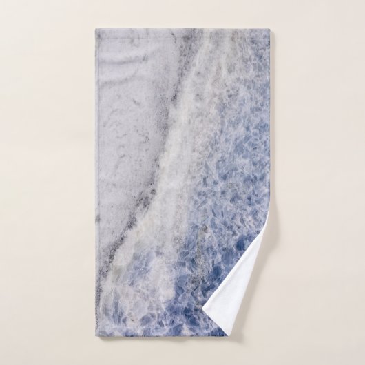 Zen Quartz bleu (Serviette à main)