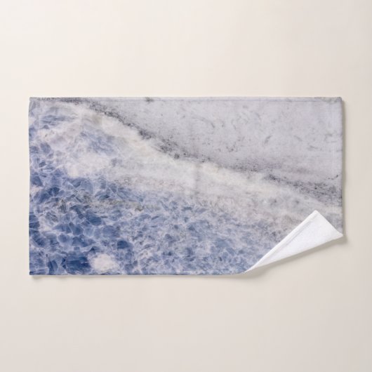 Zen Quartz bleu (Serviette à main)