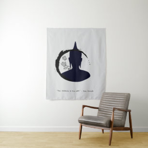Zen Quote: Wijsheid en Meditatie Wandkleed