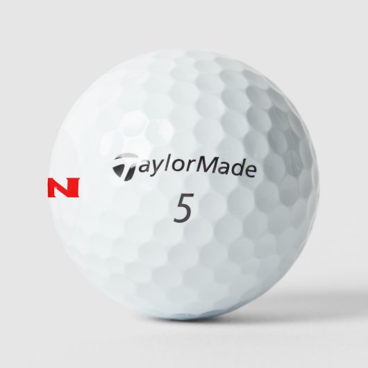 Zen red Taylor Made TP5 golfballen 12 pk (Logo)