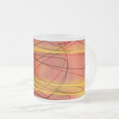 Zen red wire frosted mok (Voorkant rechts)