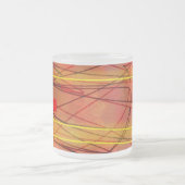 Zen red wire frosted mok (Center)