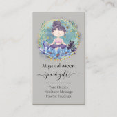 Zen roches Yoga Spa Massage Carte de visite (Devant)