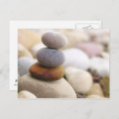 Zen Rock Garden Briefkaart (Voorkant / Achterkant)