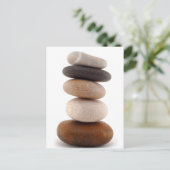 Zen Rocks; Briefkaart (Staand voorkant)