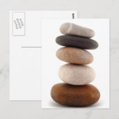 Zen Rocks; Briefkaart (Voorkant / Achterkant)