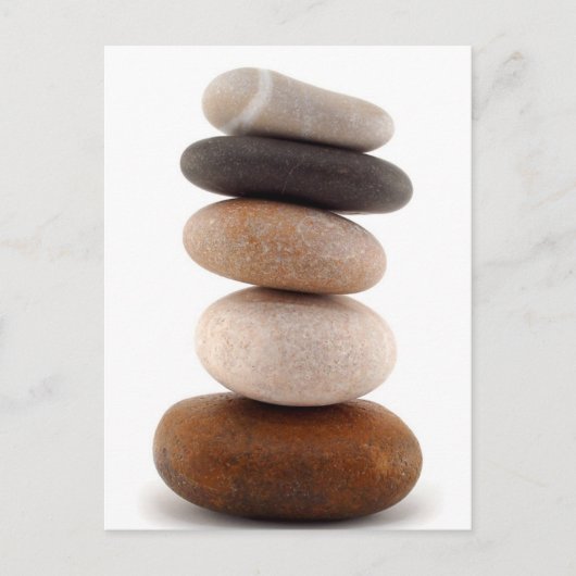 Zen Rocks; Briefkaart (Voorkant)