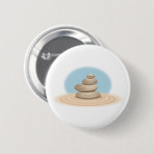 Zen Rocks Ronde Button 5,7 Cm (Voorkant /achterkant)