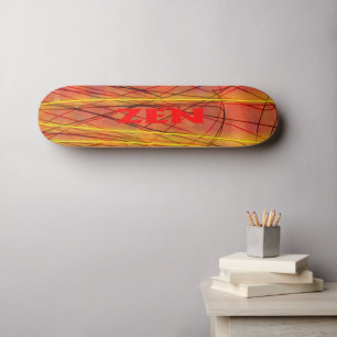 Zen rode draad skateboard