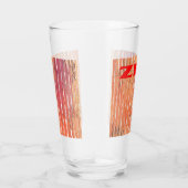 Zen rood riet glas tumbler (Rechts)