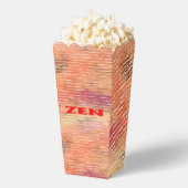 Zen rood riet popcorn dozen bedankdoosjes (Popped)