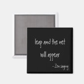 Zen Saying - Magnet (Recto/Verso)