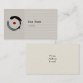 Zen Sketch Visitekaartje (Voorkant / Achterkant)