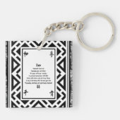 Zen Sleutelhanger (Achterkant)
