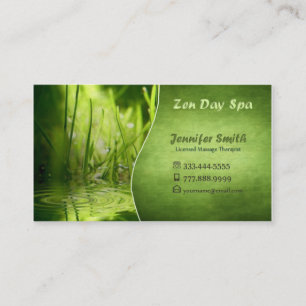 Zen Spa of Zen Massage Visitekaartjes