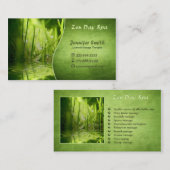 Zen Spa of Zen Massage Visitekaartjes (Voorkant / Achterkant)