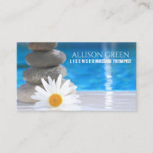 Zen SPA Salon Aromatherapie Massagetherapeut Visitekaartje (Voorkant)