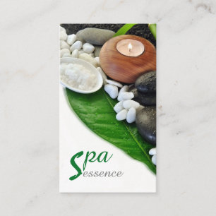 Zen Spa Wellness Massage Aromatherapie Visitekaartje