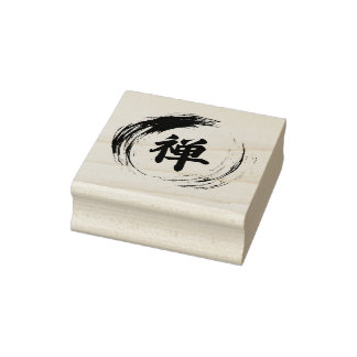ZEN spirit Wood Art Stamp Rubberstempel