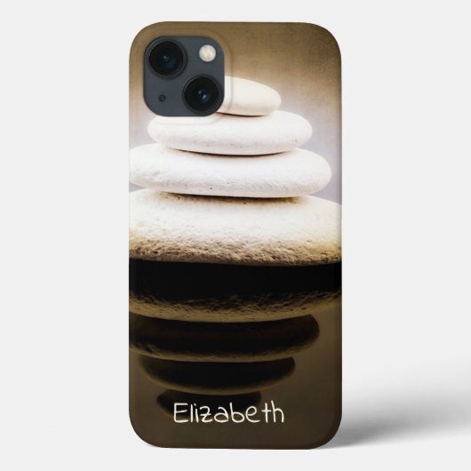 Zen stenen, meditatie koel Case-Mate iPhone case (Achterkant)