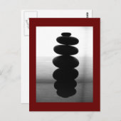 Zen Stones Briefkaart (Voorkant / Achterkant)