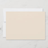 Zen Stones,Flowers Retirement Party Kaart (Achterkant)