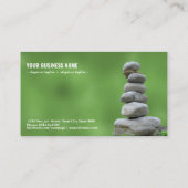 Zen Stones Stack Visitekaartje (Achterkant)