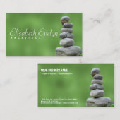 Zen Stones Stack Visitekaartje (Voorkant / Achterkant)