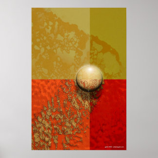 Zen Sunset van Gregory Gallo Poster
