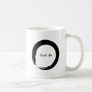 Zen-symbool met "Just be" Koffiemok