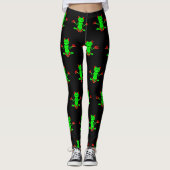 Zen Tree Frog Leggings (Voorkant)