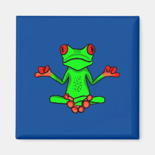 Zen Tree Frog Magneet