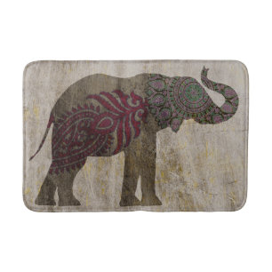Zen Tribal Elephant Badmat