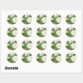 Zen Tuin Bloem Sticker (Vel)