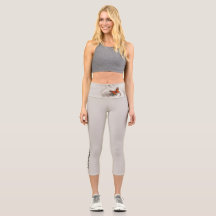 Zen Tuin Monarch Vlinder Capri Leggings