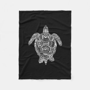 Zen Turtle Fleece Deken