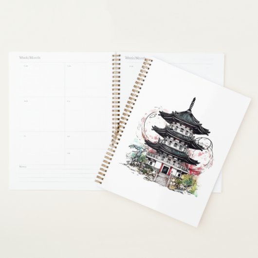 Zen van de Pagoda - Planner (Display)